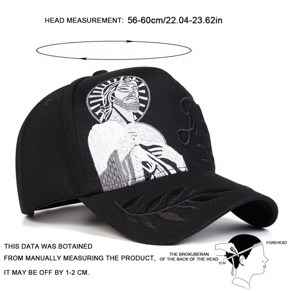 Unisex SAN JUDAS TADEO Letter Embroidery Baseball Caps Spring Autumn Outdoor Adjustable Casual Hats Sunscreen Hat Sports Cap